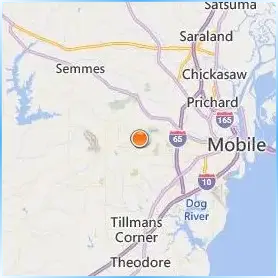 University of South Alabama Location Map University of South Alabama Location Map