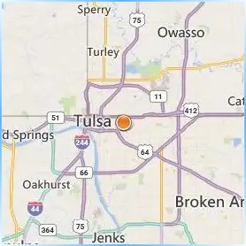 University of Tulsa Location Map University of Tulsa Location Map