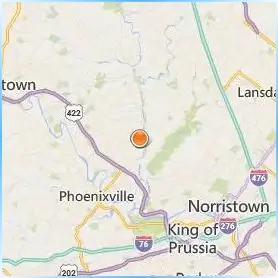 Ursinus College Location Map Ursinus College Location Map