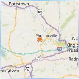 University of Valley Forge Location Map University of Valley Forge Location Map