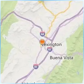 Washington and Lee University Location Map Washington and Lee University Location Map