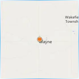 Wayne State College Location Map