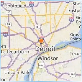 Wayne State University Location Map Wayne State University Location Map