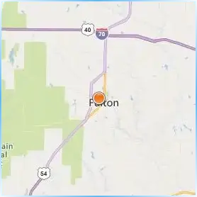 Westminster College Fulton Location Map