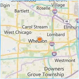 Wheaton College Location Map Wheaton College Location Map