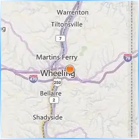 Wheeling University Location Map Wheeling University Location Map