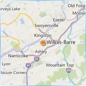 Wilkes University Location Map Wilkes University Location Map